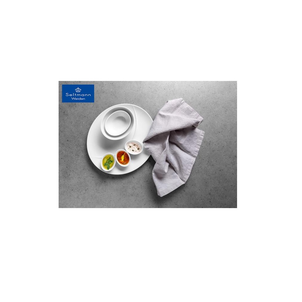 Μπολ Πορσελάνης Οβάλ Λευκό 25,5x21,6xH9,6cm Meran Seltmann 001.004420 - 5