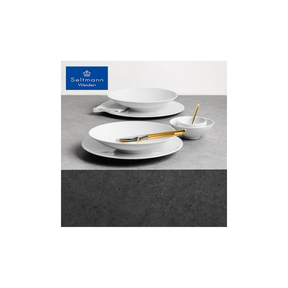 Πιάτο Βαθύ Πορσελάνης Λευκό 20x20x5,4cm Coup Fine Dining Seltmann 001.729472 - 4