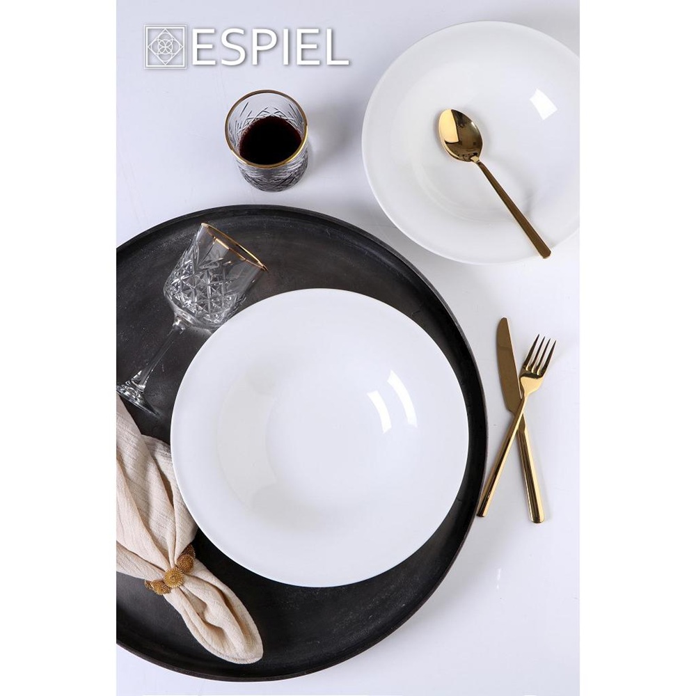 Πιάτο Βαθύ Πορσελάνης Λευκό 26x26x5,5 cm Coup Fine Dining Seltmann 001.729474K6 - 5