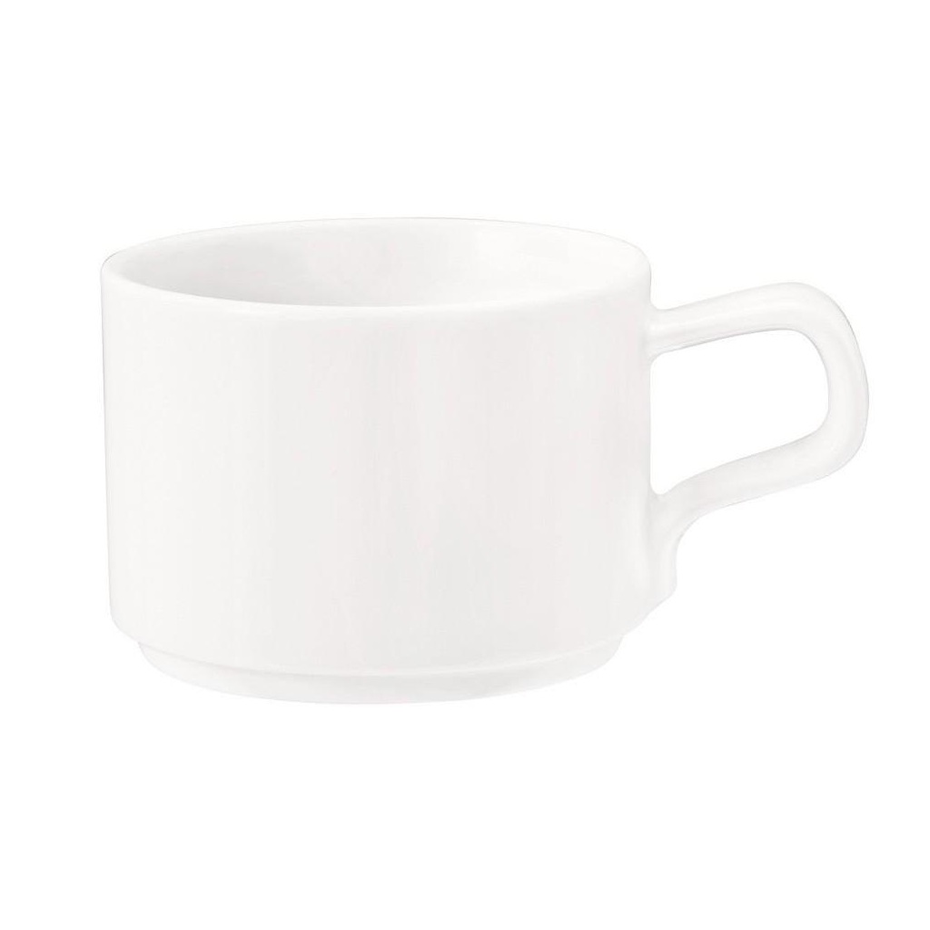 Φλιτζάνι Καπουτσίνο Πορσελάνινο Λευκό 180ml 10,9x7,8x5,7cm Good Mood Seltmann Weiden 001.751104 - 