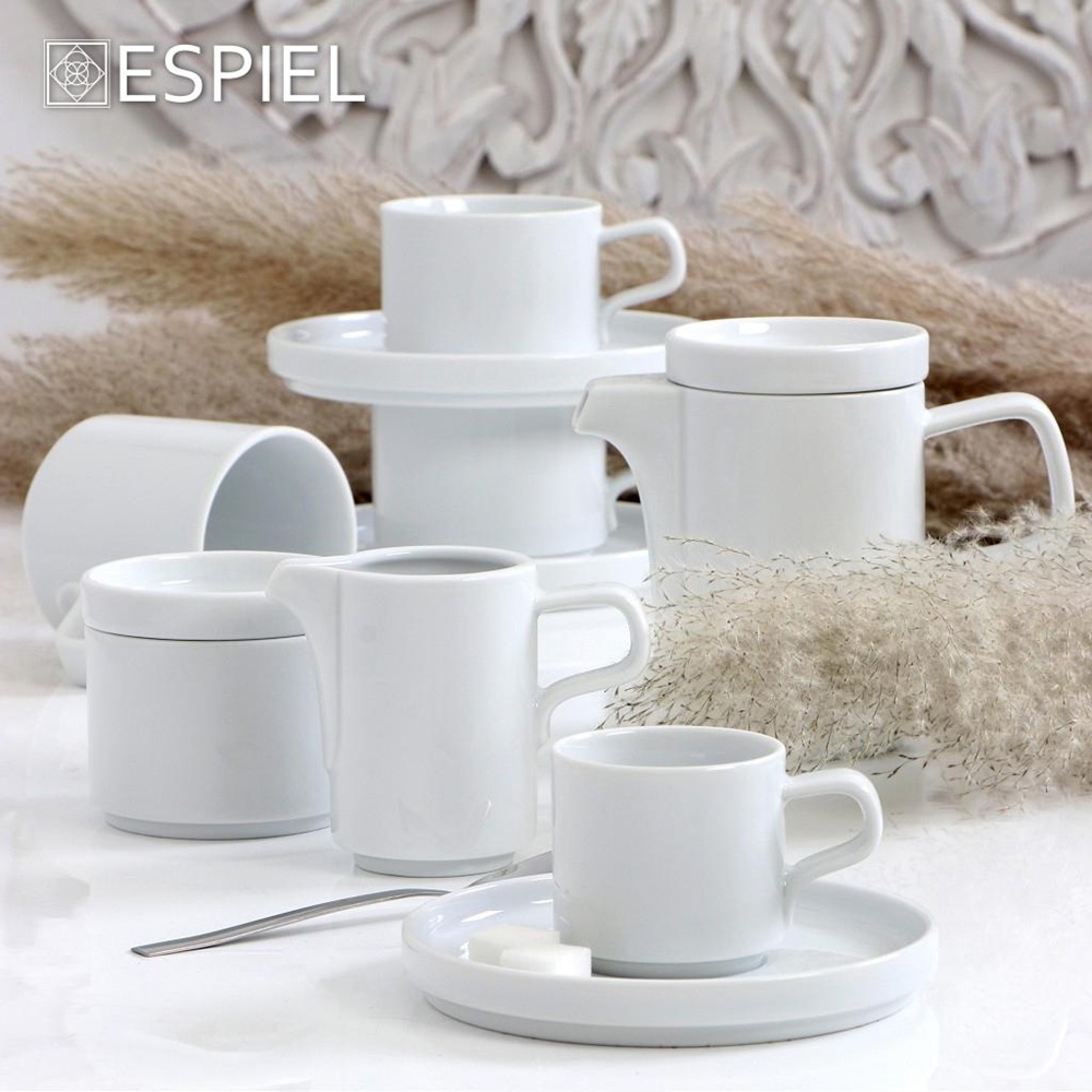 Πιατάκι Καφέ Πορσελάνινο Λευκό 16cm Good Mood Seltmann Weiden 001.751105 - 2