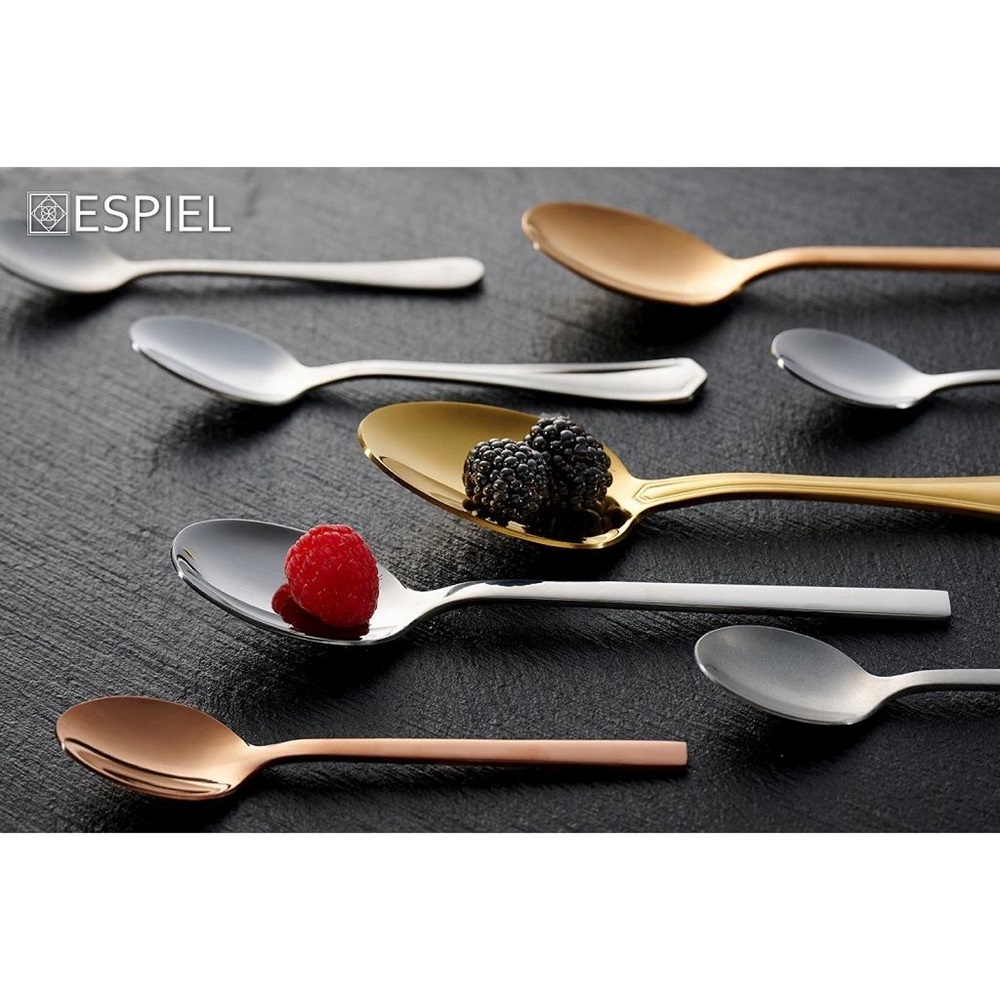Κουτάλι Φαγητού Ανοξείδωτο 18/0 Ασημί 20,5x4,5cm Benefit Espiel CUS403 - 3