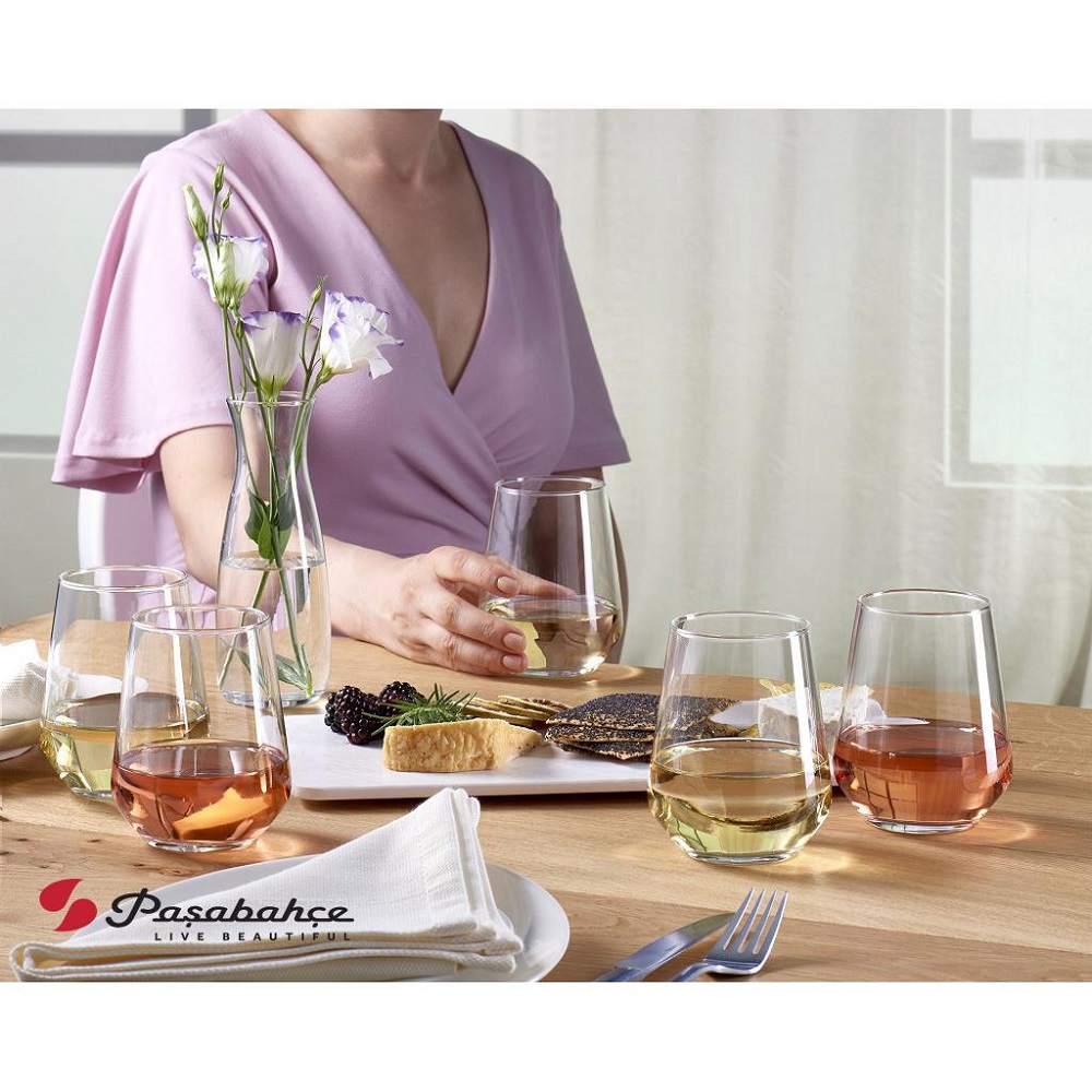 Ποτήρι Γυάλινο Νερού 425ml Ø8,9xH11cm Allegra Pasabahce SP41536K3 - 3
