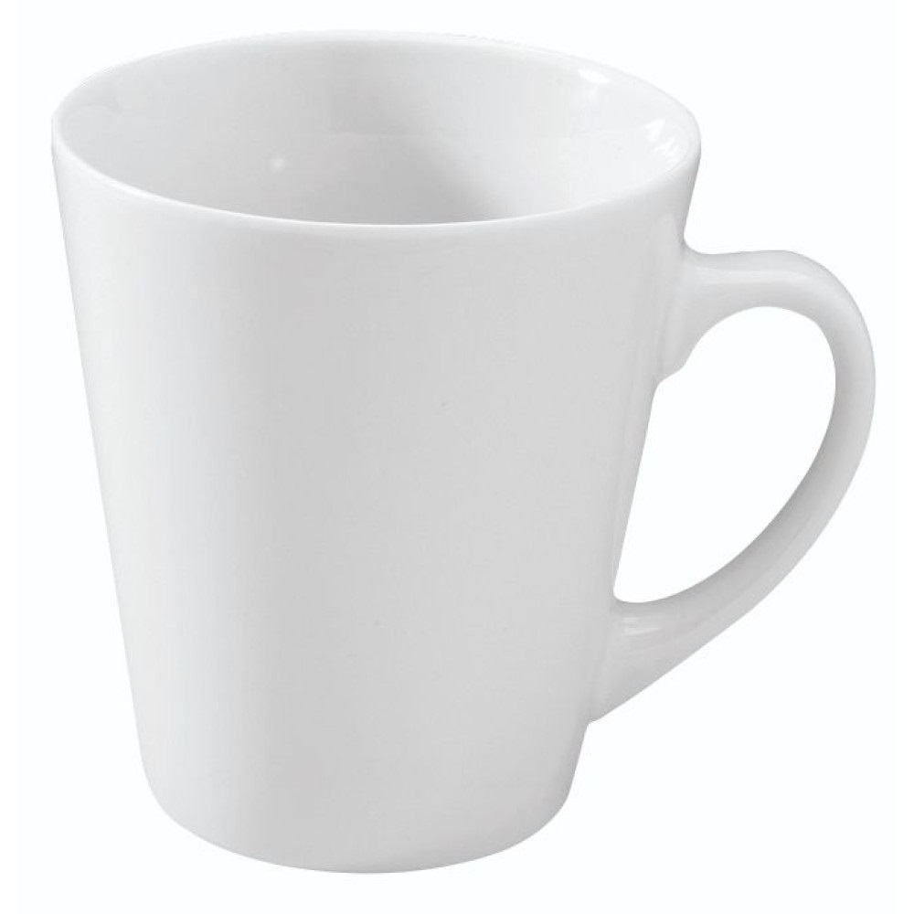 Κούπα Πορσελάνης Κωνική Λευκή 330ml GTSA 64-03133 - 