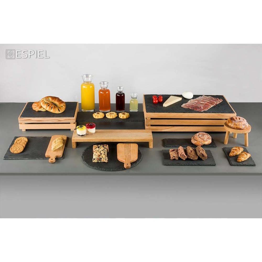 Πλατώ Σερβιρίσματος από Σχιστόλιθο 30x10x0,5cm ESPIEL FAV106 - 2