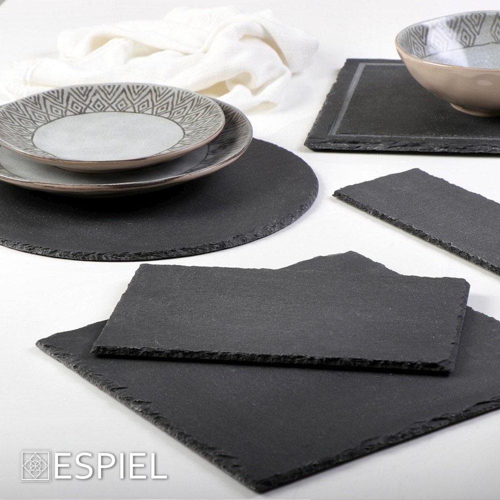 Πλατώ Σερβιρίσματος από Σχιστόλιθο 30x10x0,5cm ESPIEL FAV106 - 5