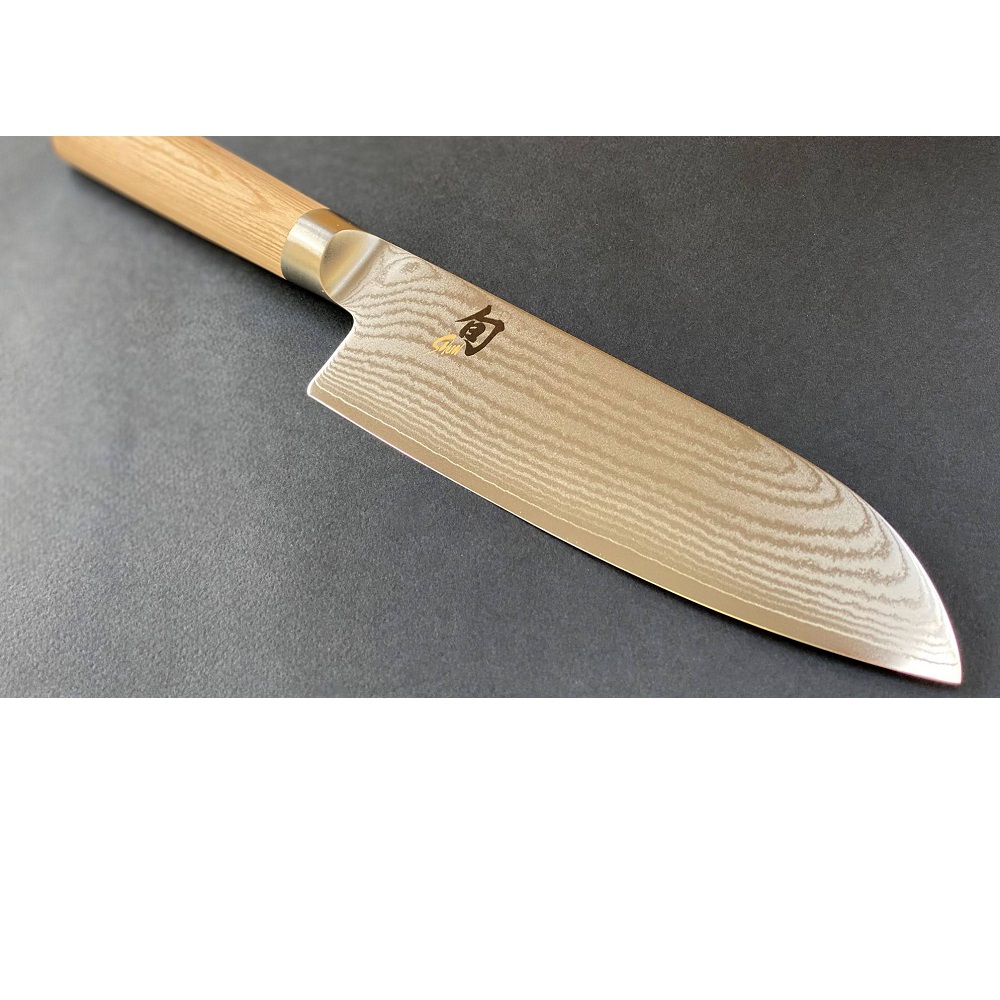 Μαχαίρι Santoku 18cm Shun Classic White Kai DM-0702W - 3
