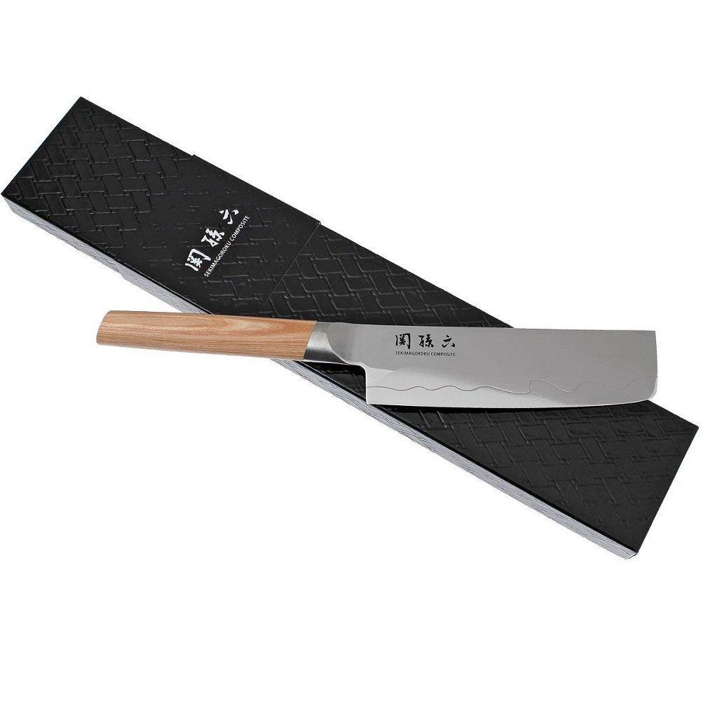 Μαχαίρι Nakiri 16,5cm Seki Magoroku Composite Kai MGC-0428 - 4