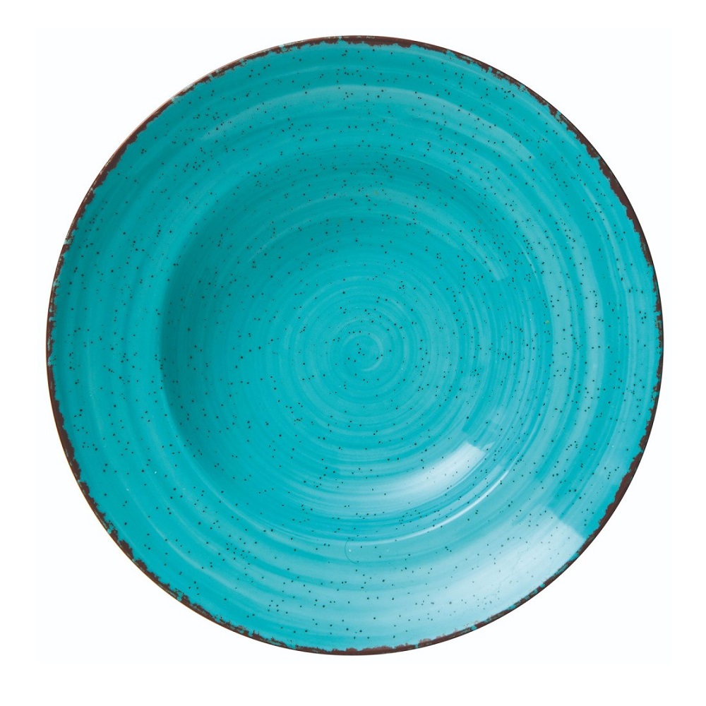 Πιάτο Βαθύ Πορσελάνης Γαλάζιο Φ27cm Tiffany GTSA 66-7127 - 