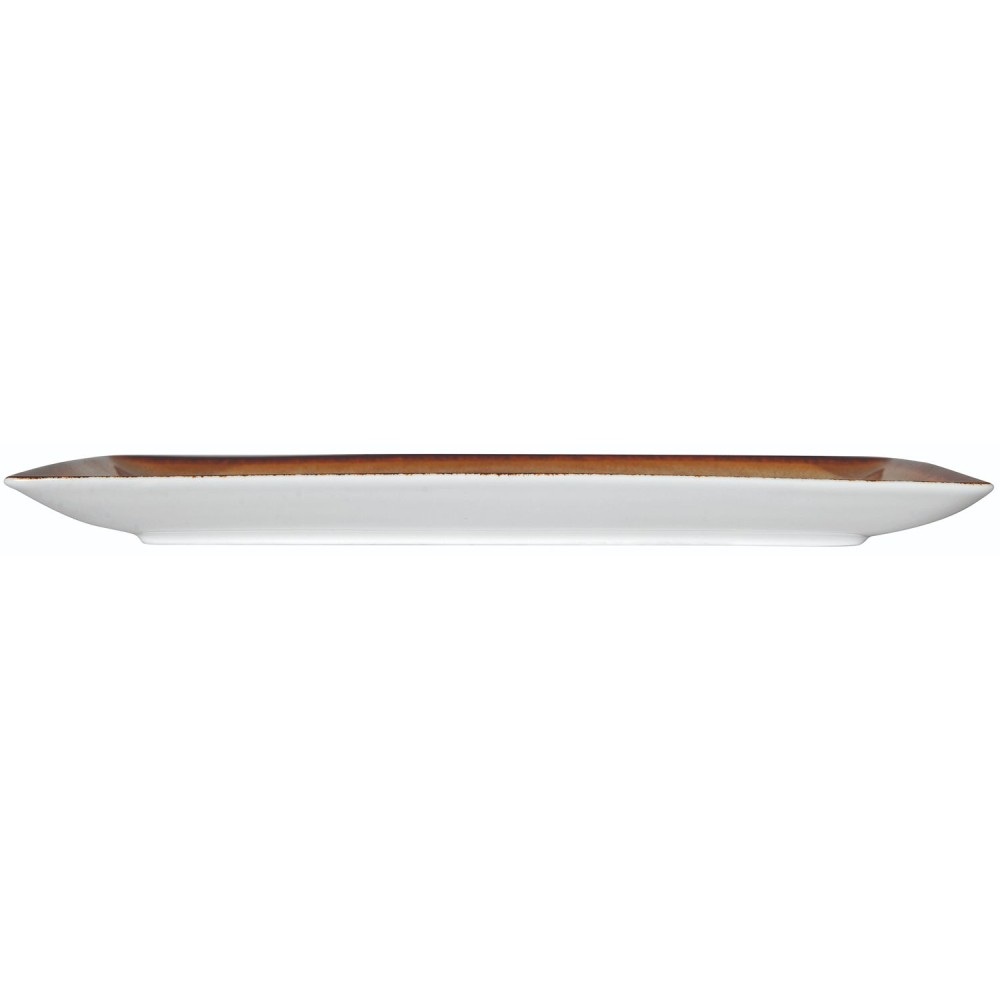 Πιατέλα Πορσελάνης Ορθογώνια Sahara 27x16cm In-Glazed GTSA 66-8327 - 2