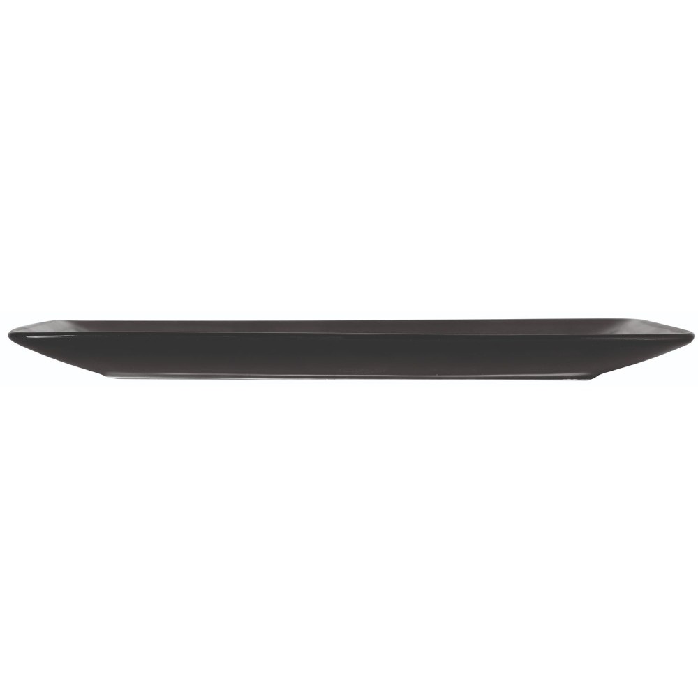Πιατέλα Πορσελάνης Ορθογώνια Μαύρη 27x16cm Midnight GTSA 66-9327 - 2