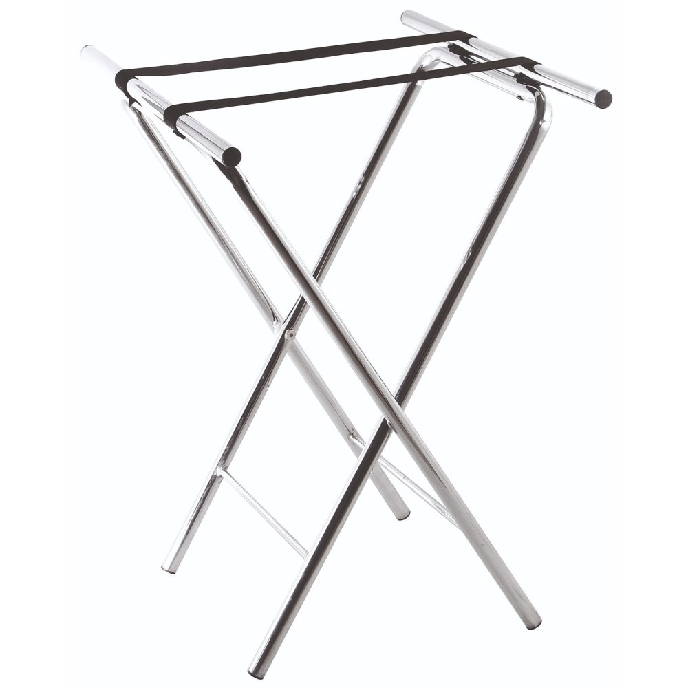 Βοηθητικό Stand Δίσκων από Χρώμιο Ασημί 52x42xH80cm GTSA 25-9561 - 