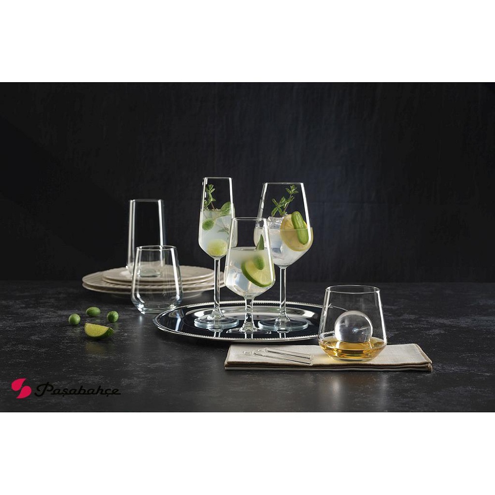 Ποτήρι Γυάλινο Κρασιού 490ml Ø9,1x21,7cm Allegra Pasabahce SP440065K6 - 2