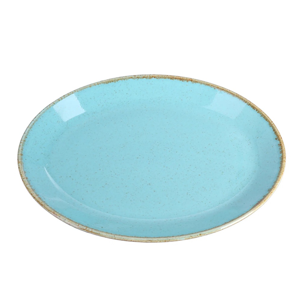 Πιάτο Πορσελάνης Οβάλ Turkuaz 31cm Porland Seasons 04ALM001394 - 2
