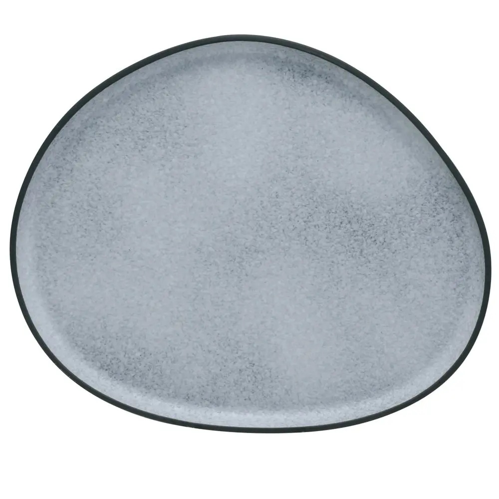 Πιατέλα Σερβιρίσματος Πορσελάνης Granite Γκρι 34x27,8x2,2cm HFA 5415021 - 