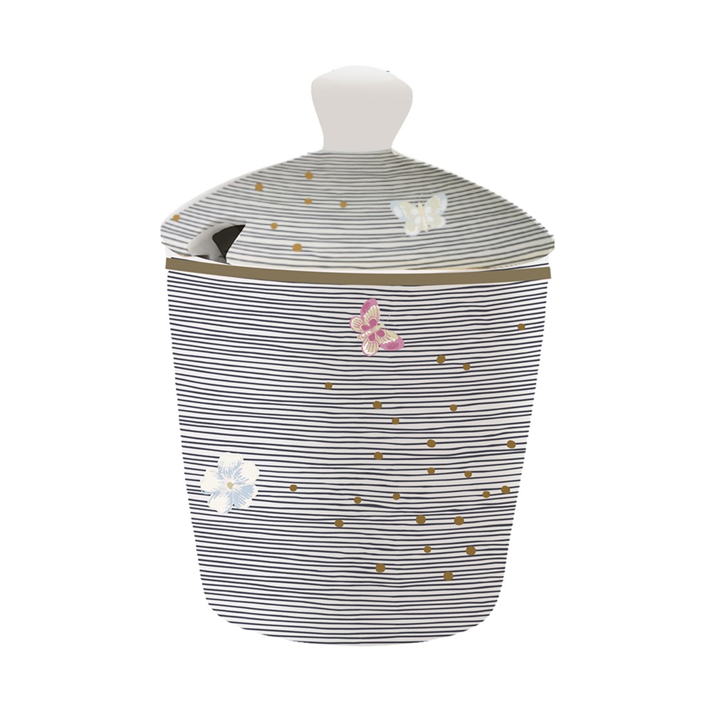 Ζαχαριέρα Πορσελάνης New Bone China 25 cl 8×8×11,7 εκ. Laura Ashley Heritage LA180970 - 