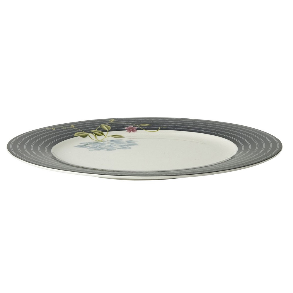Πιάτο Ρηχό Πορσελάνης Στρογγυλό Φ26cm Midnight Candy Uni Heritage Laura Ashley LA180458 - 2