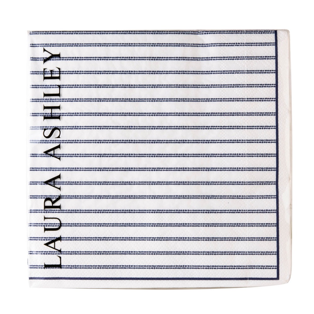 Χαρτοπετσέτες 33x33cm 20τμχ Candy Stripe Blueprint Laura Ashley LA180984 - 2