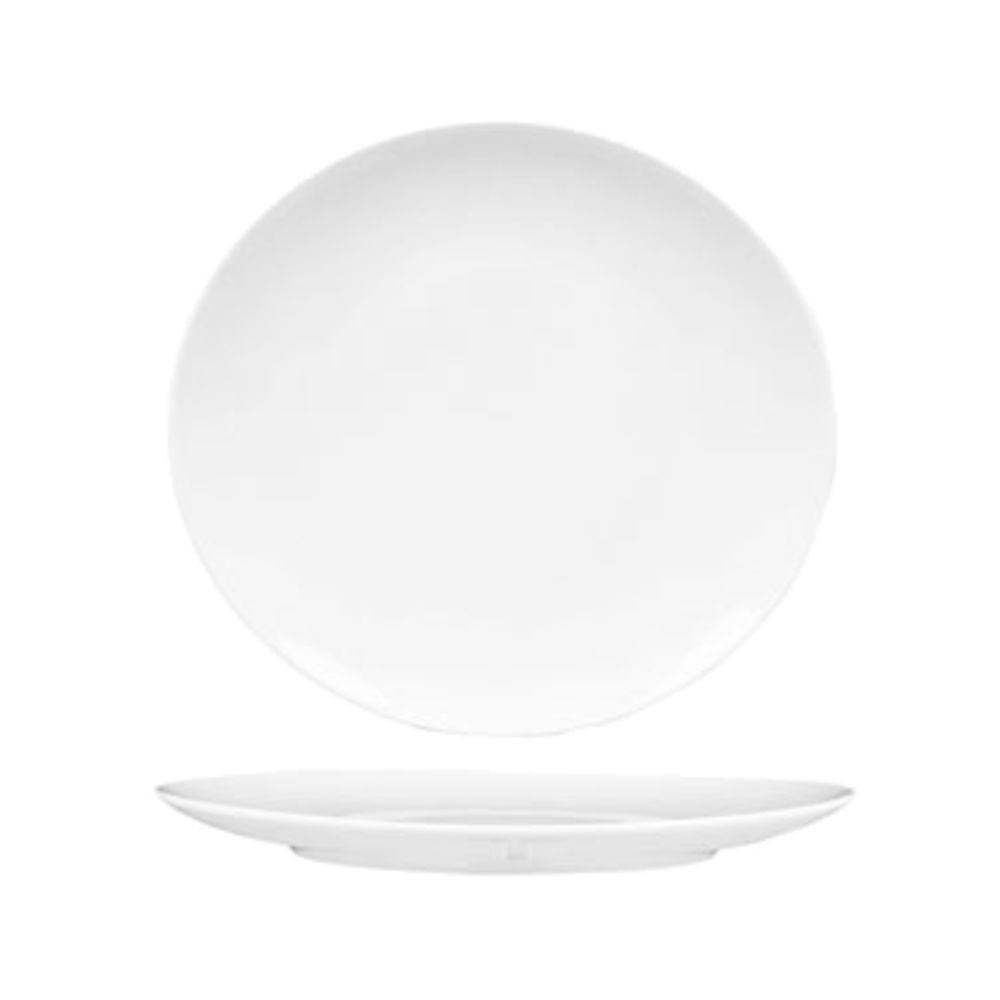 Πιάτο Ρηχό Coupe Πορσελάνης 26x24cm Elips Gural 52.01602 - 2