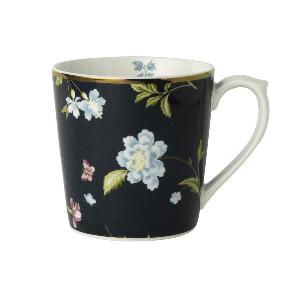Κούπα Πορσελάνης 320ml 12x8,8xH8,9cm Midnight Uni Heritage Laura Ashley LA180420 - 