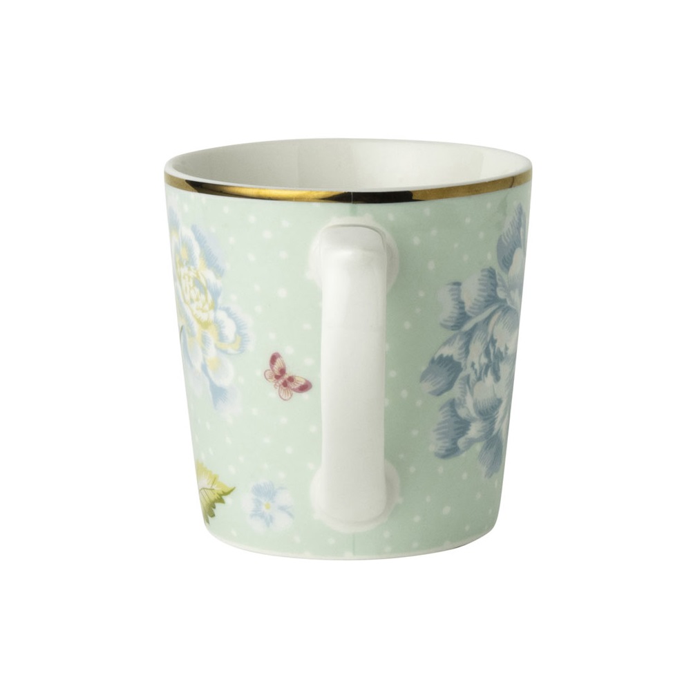 Κούπα Πορσελάνης 320ml 12x8,8xH8,9cm Mint Uni Heritage Laura Ashley LA180422 - 2