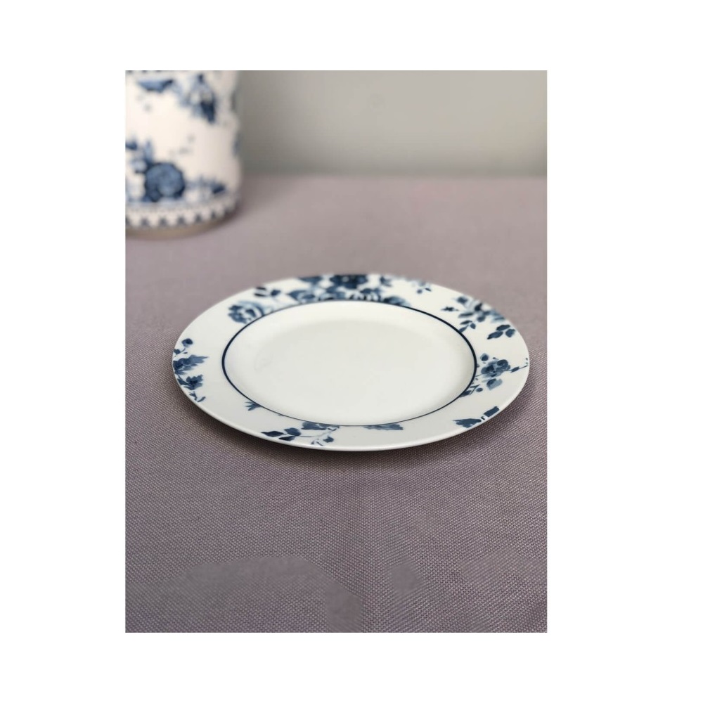 Πιάτο Ρηχό Στρογγυλό Πορσελάνης Φ30cm Λευκό – Μπλε China Rose Blueprint Laura Ashley LA179920 - 5