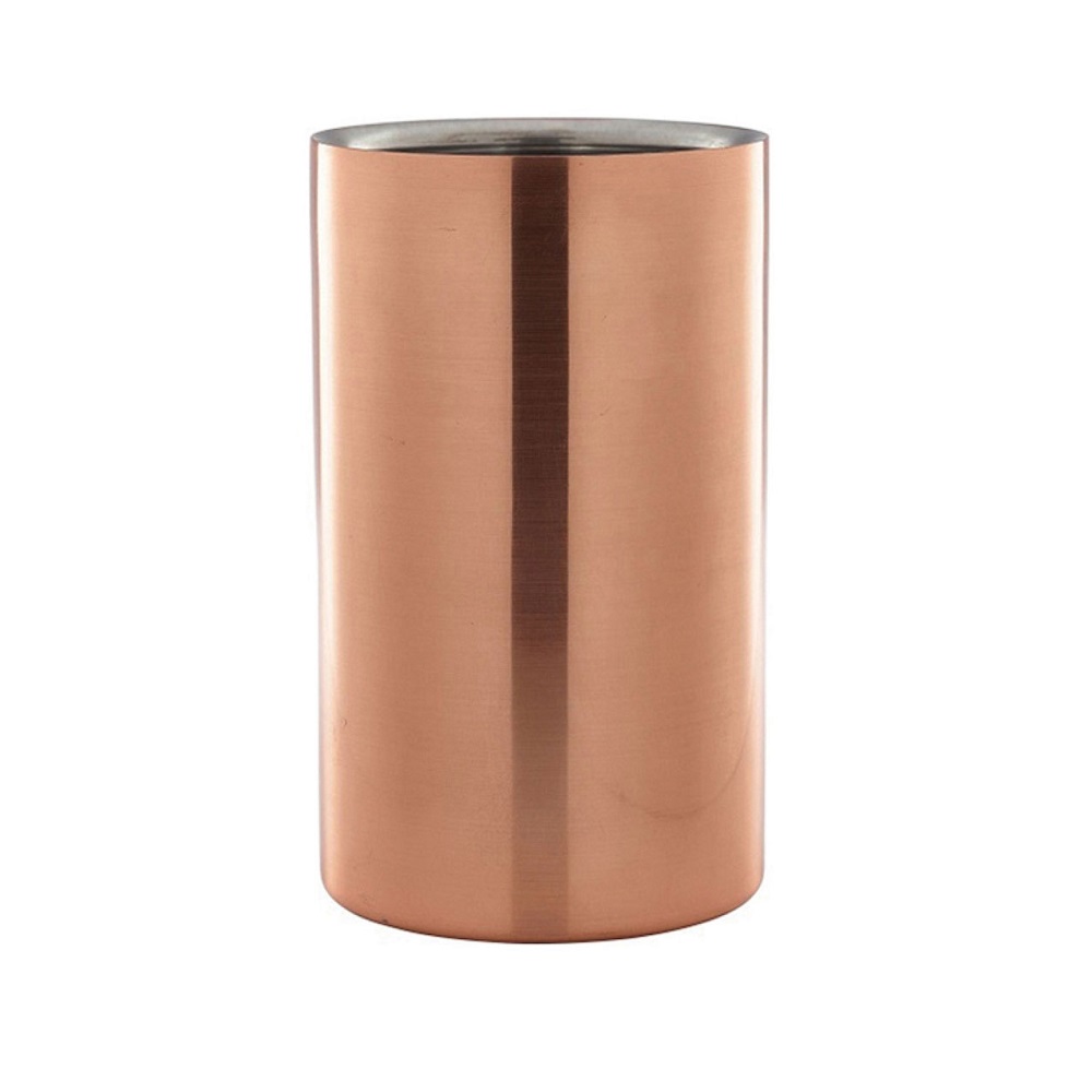 Wine Cooler Ισοθερμικό Ανοξείδωτο Χάλκινο Ø12xH20cm Genware 34.60076 - 
