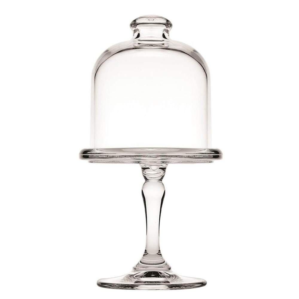 Πιατέλα Παρουσίασης Γυάλινη με Καμπάνα Mini Patisserie 18,7cm Pasabahce SP96456G1 - 