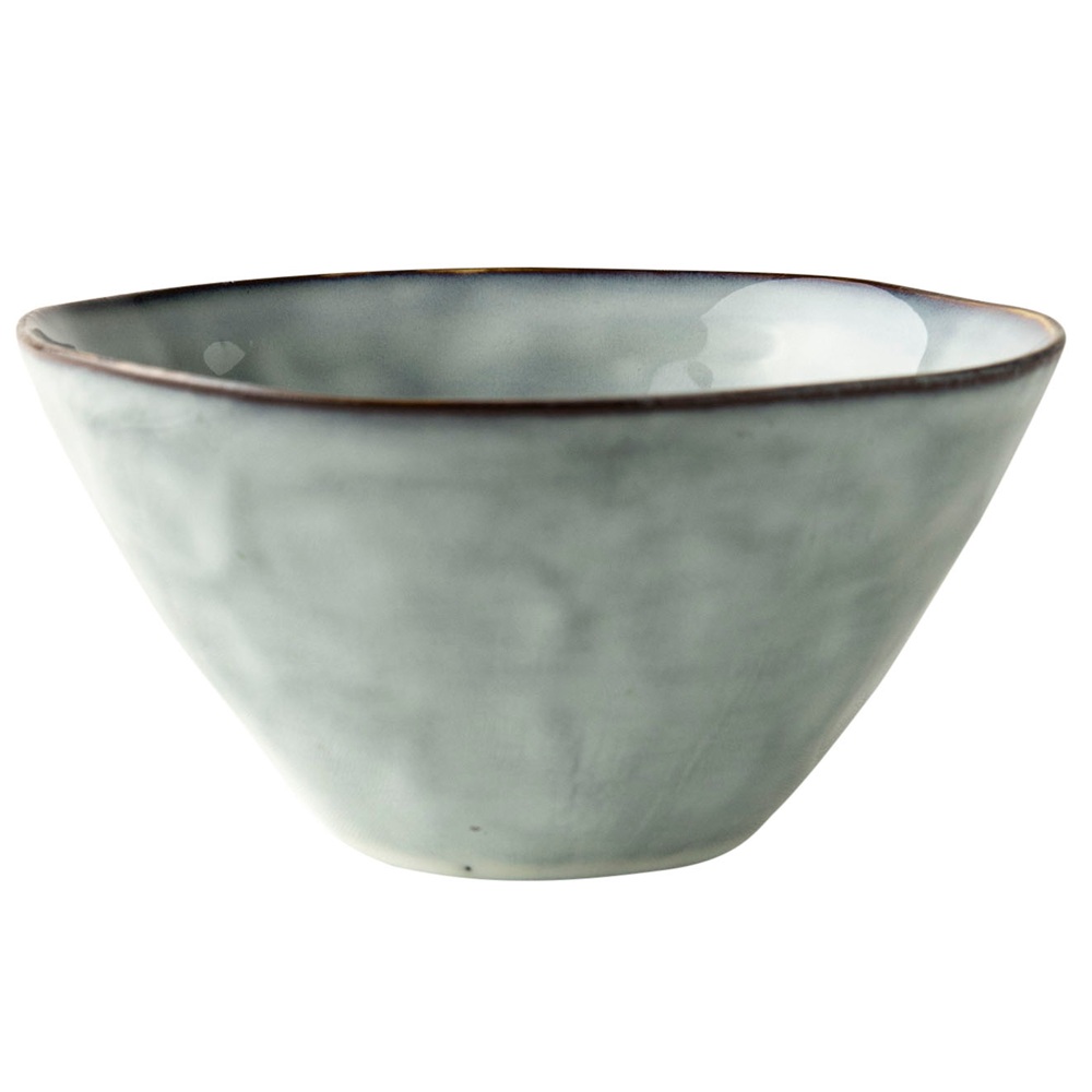 Μπολ Stoneware Γαλάζιο 14x7cm Dutch Rose Organic OR182030 - 1