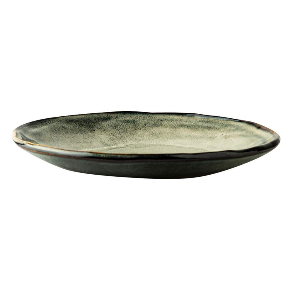 Πιάτο Ρηχό Stoneware Πράσινο 17cm Dutch Rose Organic OR182038 - 