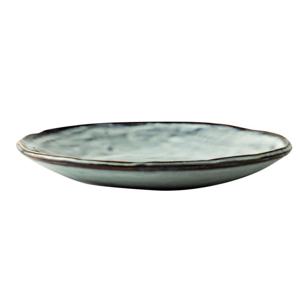 Πιάτο Ρηχό Stoneware Γαλάζιο 17cm Dutch Rose Organic OR182039 - 
