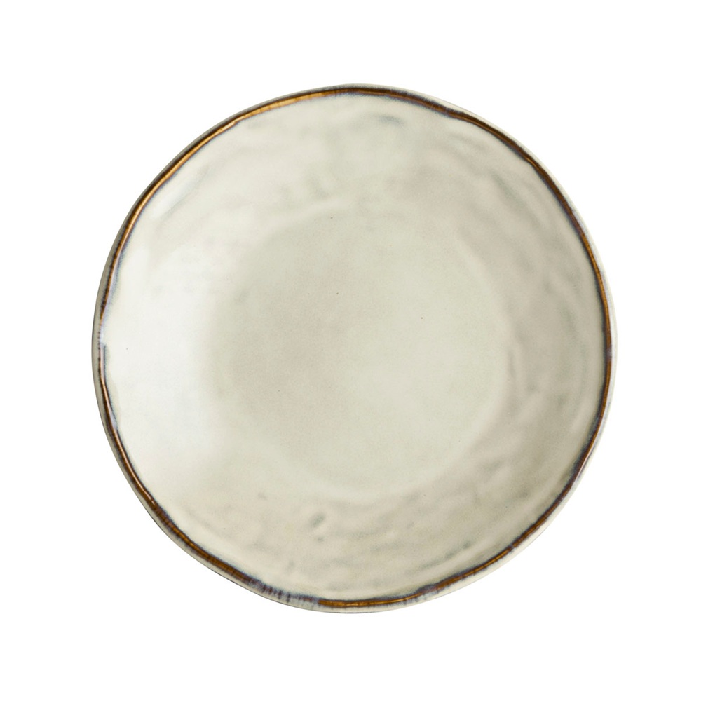 Πιάτο Ρηχό Stoneware Κρεμ 17cm Dutch Rose Organic OR182040 - 2