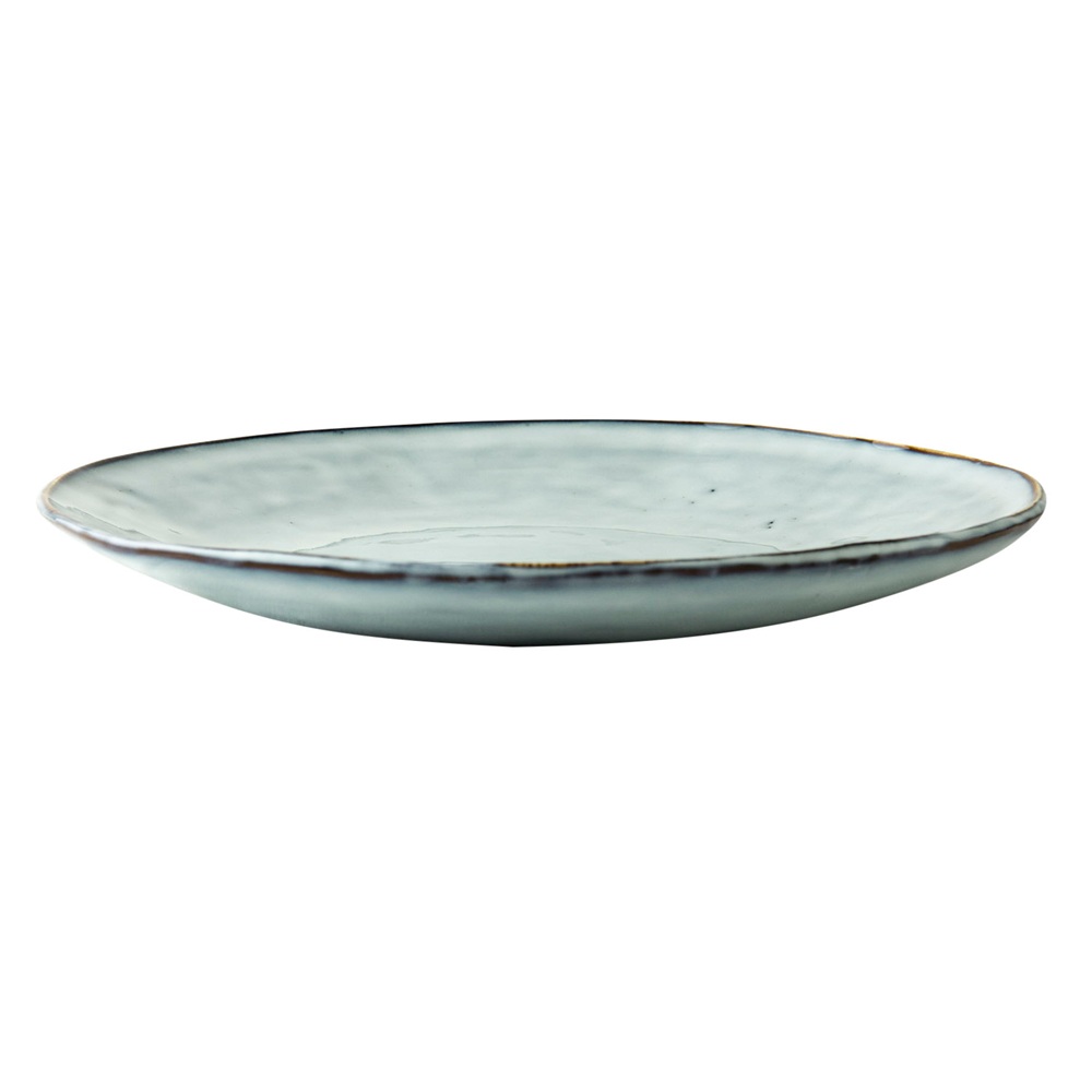 Πιάτο Ρηχό Stoneware Γαλάζιο 26,5cm Dutch Rose Organic OR182045 - 