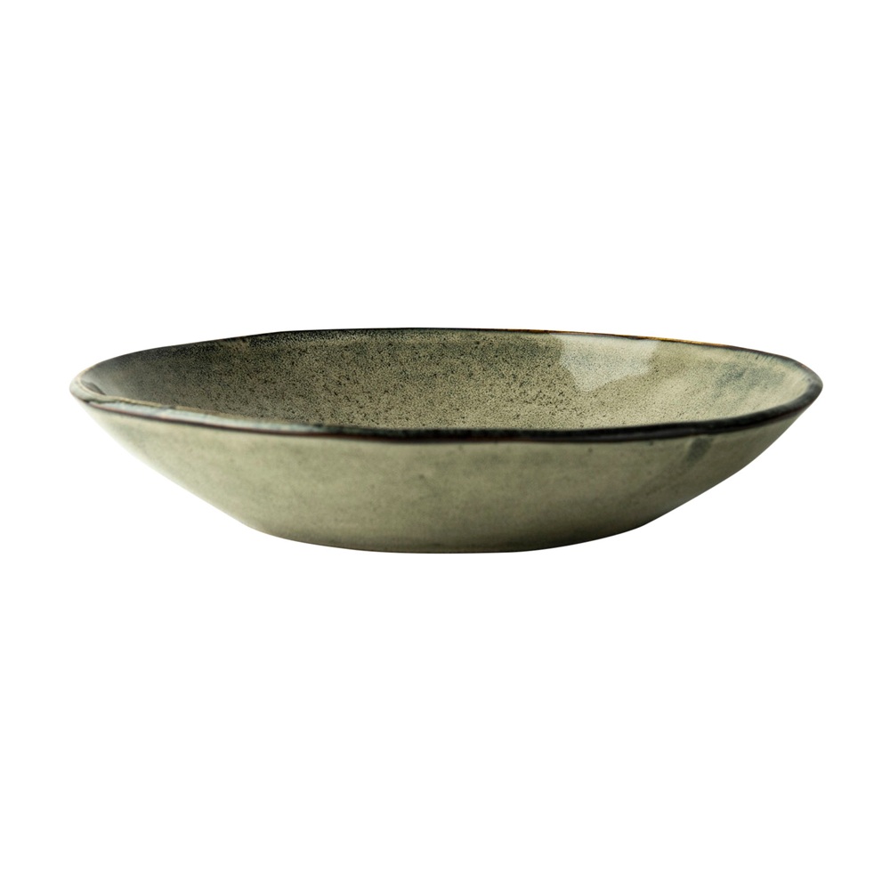 Πιάτο Βαθύ Stoneware Πράσινο 23,5cm Dutch Rose Organic OR182047 - 2