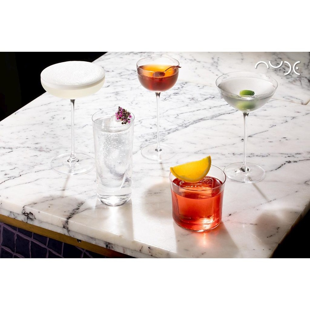 Ποτήρι Coupe Κρυσταλλίνη 220ml 17,4cm NUDE Savage NU67296-6 - 4