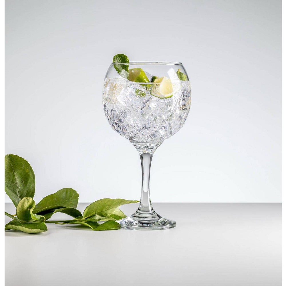 Ποτήρι Γυάλινο Gin Tonic 620ml Ø8,6xH20cm Rococo Borgonovo 01.10311 - 2