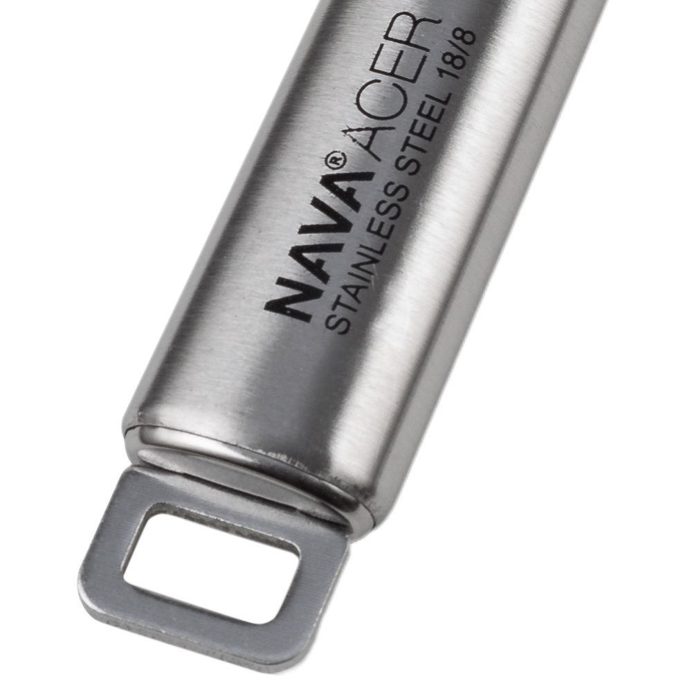 Κουτάλα Τρυπητή Ρηχή Ανοξείδωτη 33cm Acer Nava 10-163-003 - 3