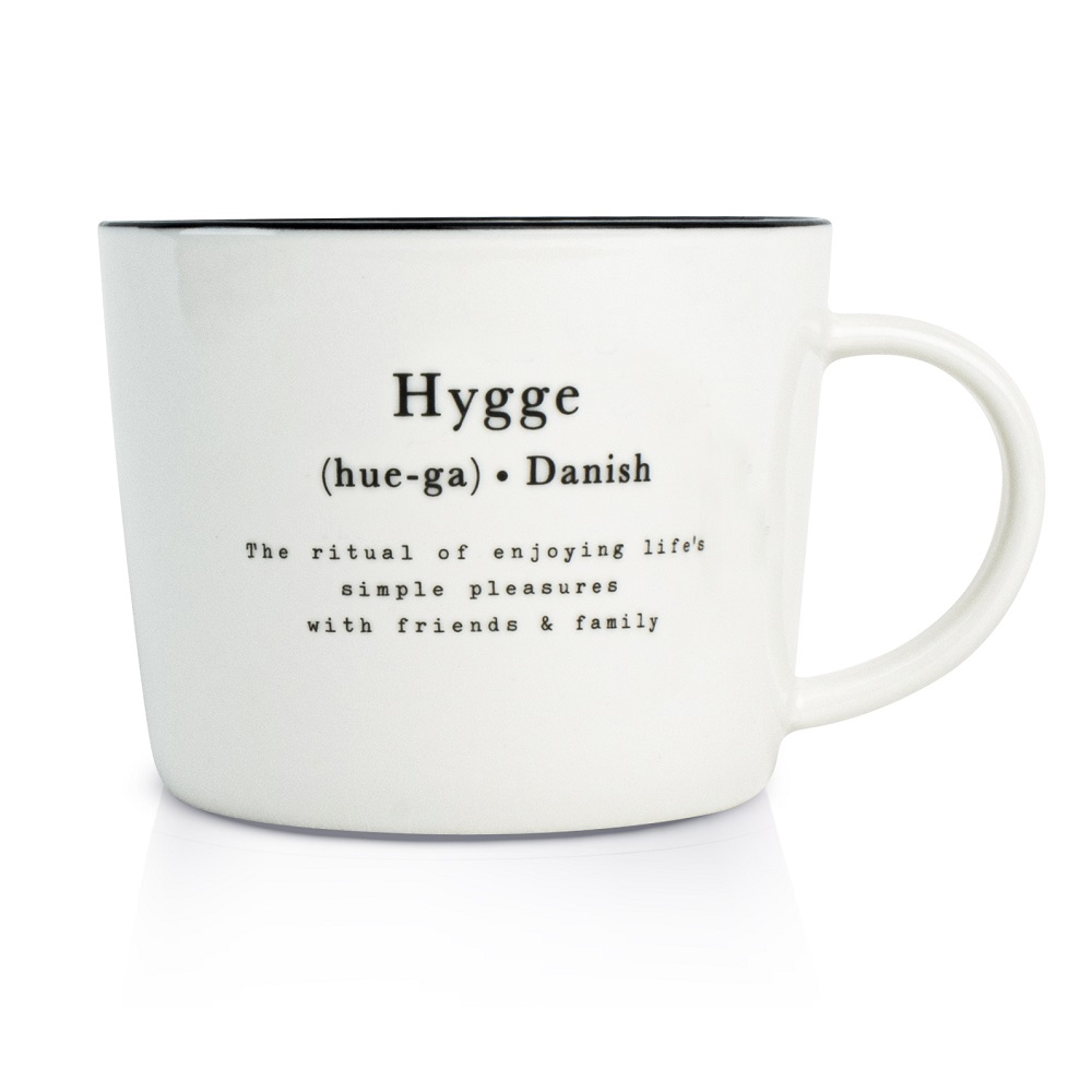 Kούπα Πορσελάνης 210ml Λευκή Hygge Dutch Rose DR182277 - 