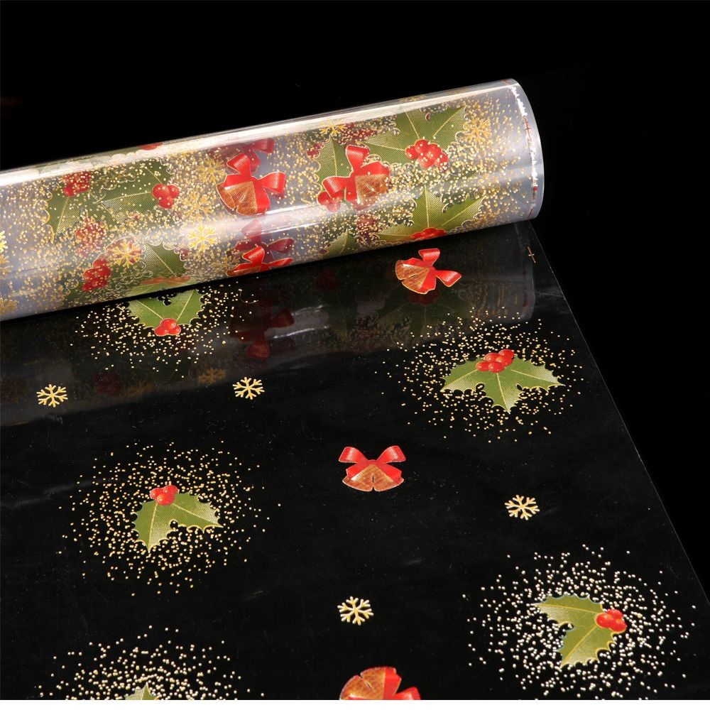 Σελοφάν Περιτυλίγματος Χριστουγεννιάτικο με Σχέδιο Γκι 80 εκ x 50 μ iliadis 73642 - 