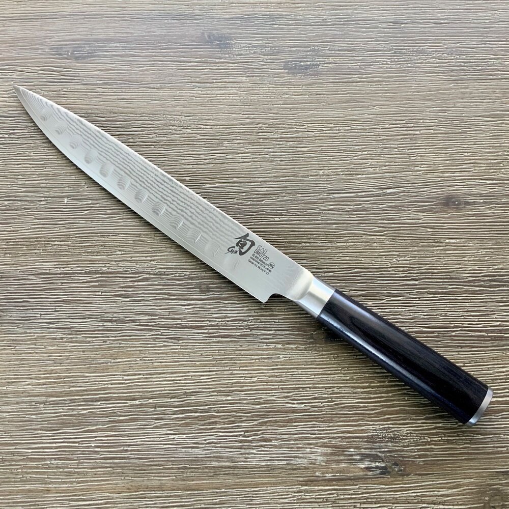 Μαχαίρι Φιλεταρίσματος Με Αυλακώσεις 23cm Shun Classic Kai DM-0720 - 2