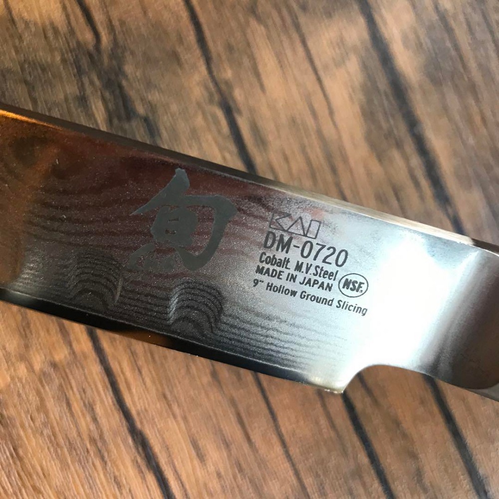 Μαχαίρι Φιλεταρίσματος Με Αυλακώσεις 23cm Shun Classic Kai DM-0720 - 3