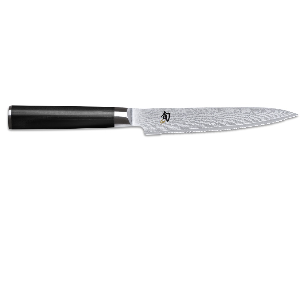 Μαχαίρι Γενικής Χρήσης Πριονωτό 15cm Shun Classic Kai DM-0722 - 1