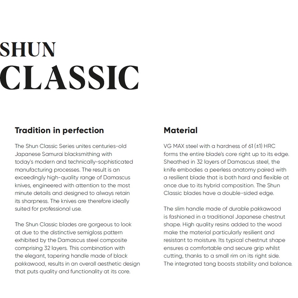 Μαχαίρι Φιλεταρίσματος 12cm Shun Classic Kai DM-0711 - 5