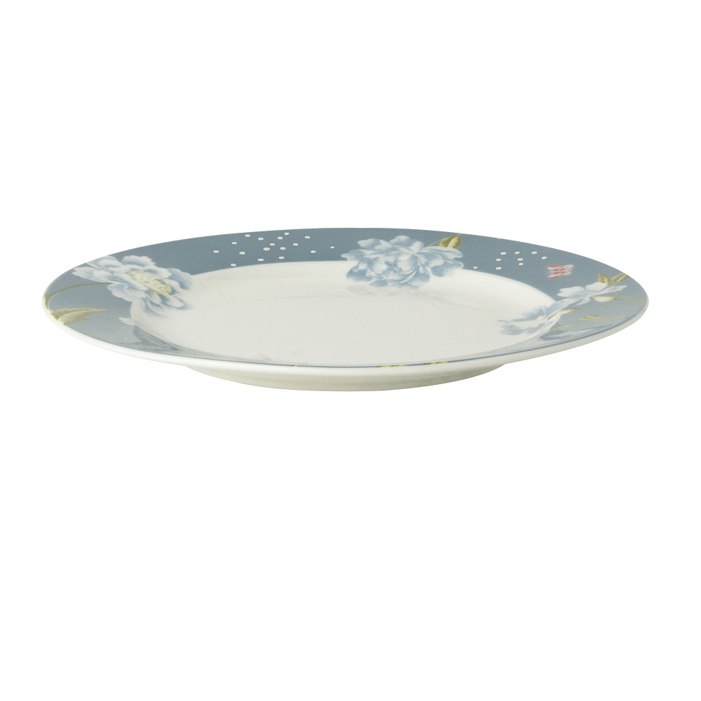 Πιάτο Ρηχό Πορσελάνης Στρογγυλό Φ18cm Seaspray Uni Heritage Laura Ashley LA180436 - 2