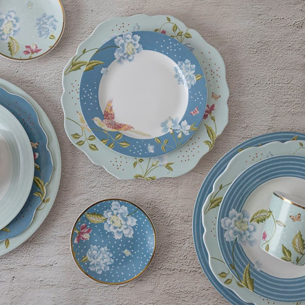 Πιάτο Ρηχό Πορσελάνης Στρογγυλό Φ18cm Seaspray Uni Heritage Laura Ashley LA180436 - 4
