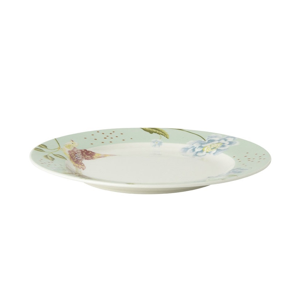 Πιάτο Πορσελάνης Ρηχό Στρογγυλό Φ18cm Mint Uni Heritage Laura Ashley LA180423 - 2
