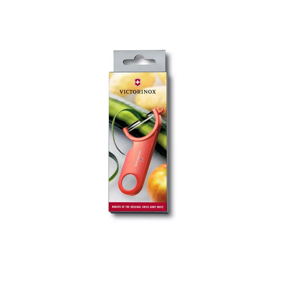 Αποφλοιωτής-Peeler Πλαστικός ABS Κόκκινος 15,5x5,5xH1,2cm Victorinox 7.6073.0 - 3