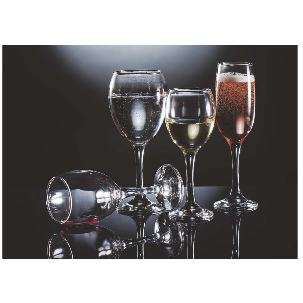 Ποτήρι White Wine Γυάλινο Διάφανο 180ml Ø6,9xH17,4cm Alexander Superior Uniglass 94507 - 2