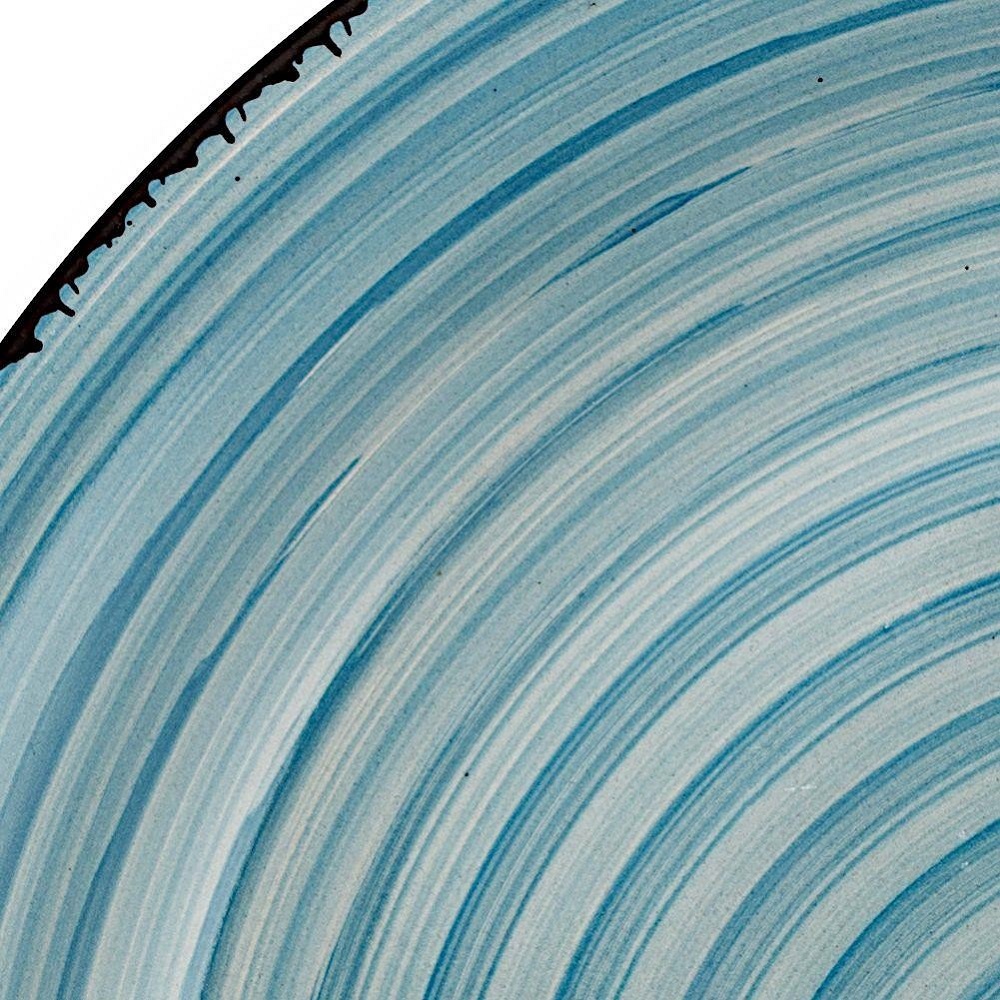 Πιάτο Ρηχό Stoneware Φ27cm Lines Faded Blue Nava 10-099-221 - 2