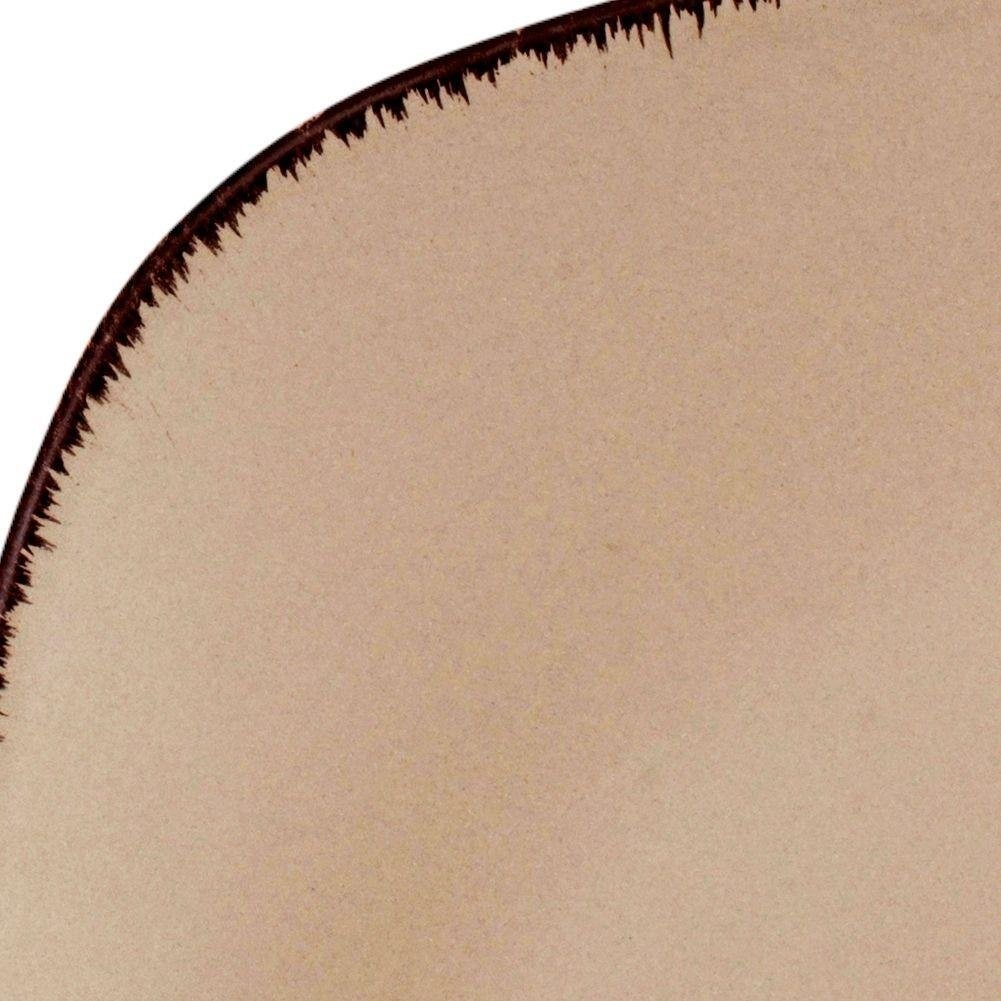 Πιάτο Ρηχό Τετράγωνο Stoneware 26x26xH3cm Brown Sugar Nava 10-099-241 - 2